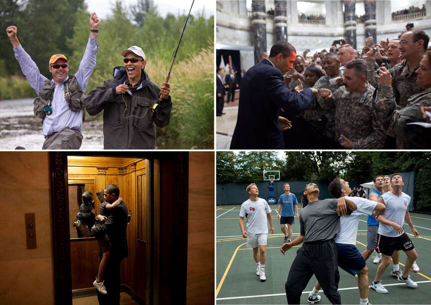 Quelques photographies de Pete Souza montrant Barack Obama comme « un type normal ».
