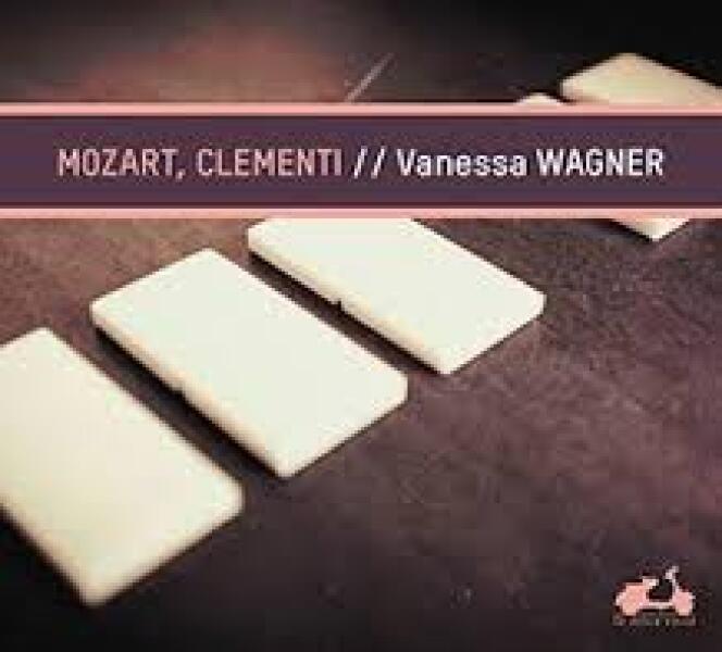 Pochette de l’album « Mozart, Clementi », de Vanessa Wagner.