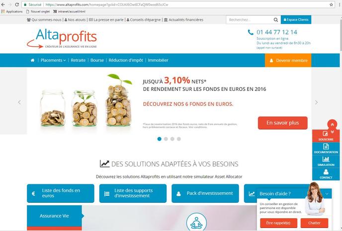 Assurance Vie Un Choix Reduit D Actions En Direct