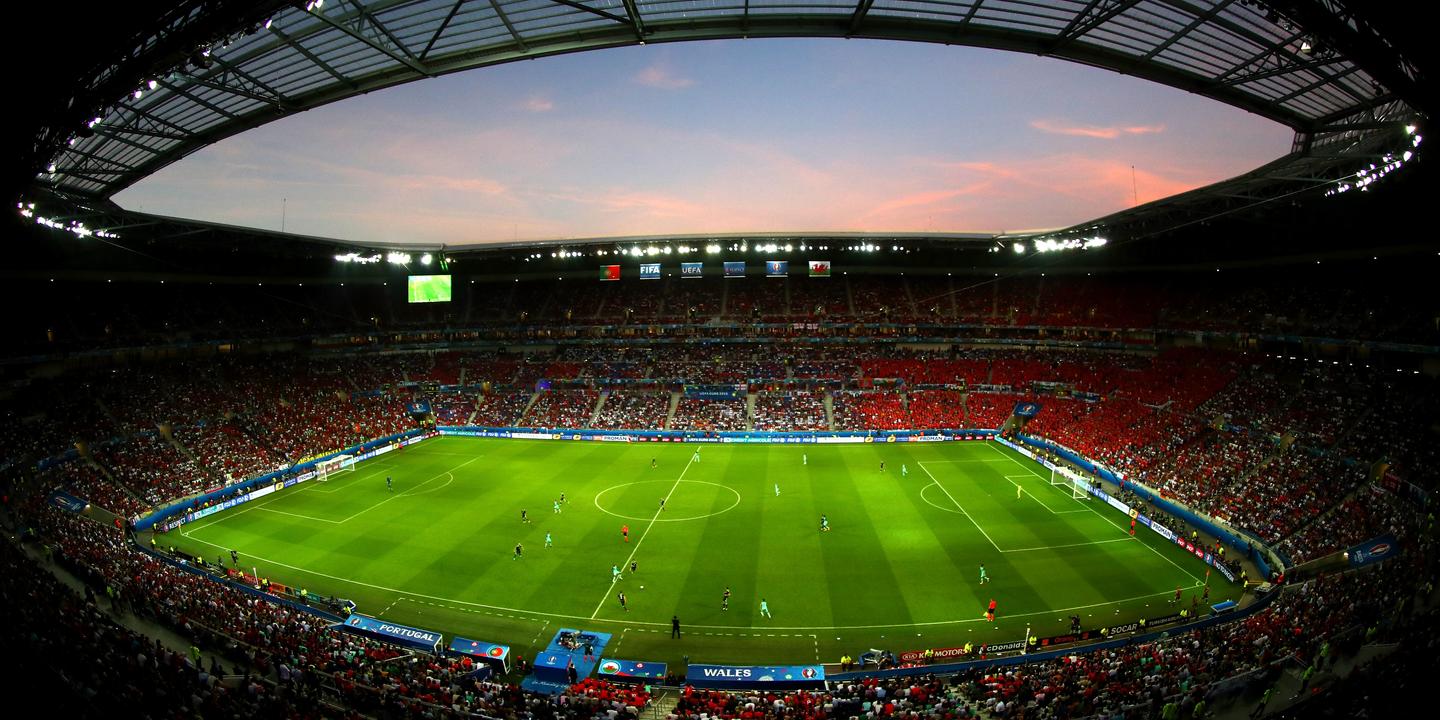 Stade De Lyon Parc Olympique Lyonnais in Lyon, France Editorial Photo