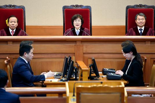 La présidente Park Geun-hye destituée, la Corée du Sud se ...