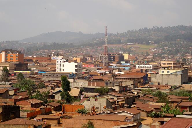 Vue de Butembo, ville commerçante au nord du Nord-Kivu, en République démocratique du Congo.