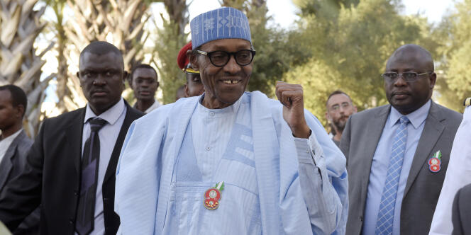 Le président nigérian, Muhammadu Buhari, en décembre 2016.