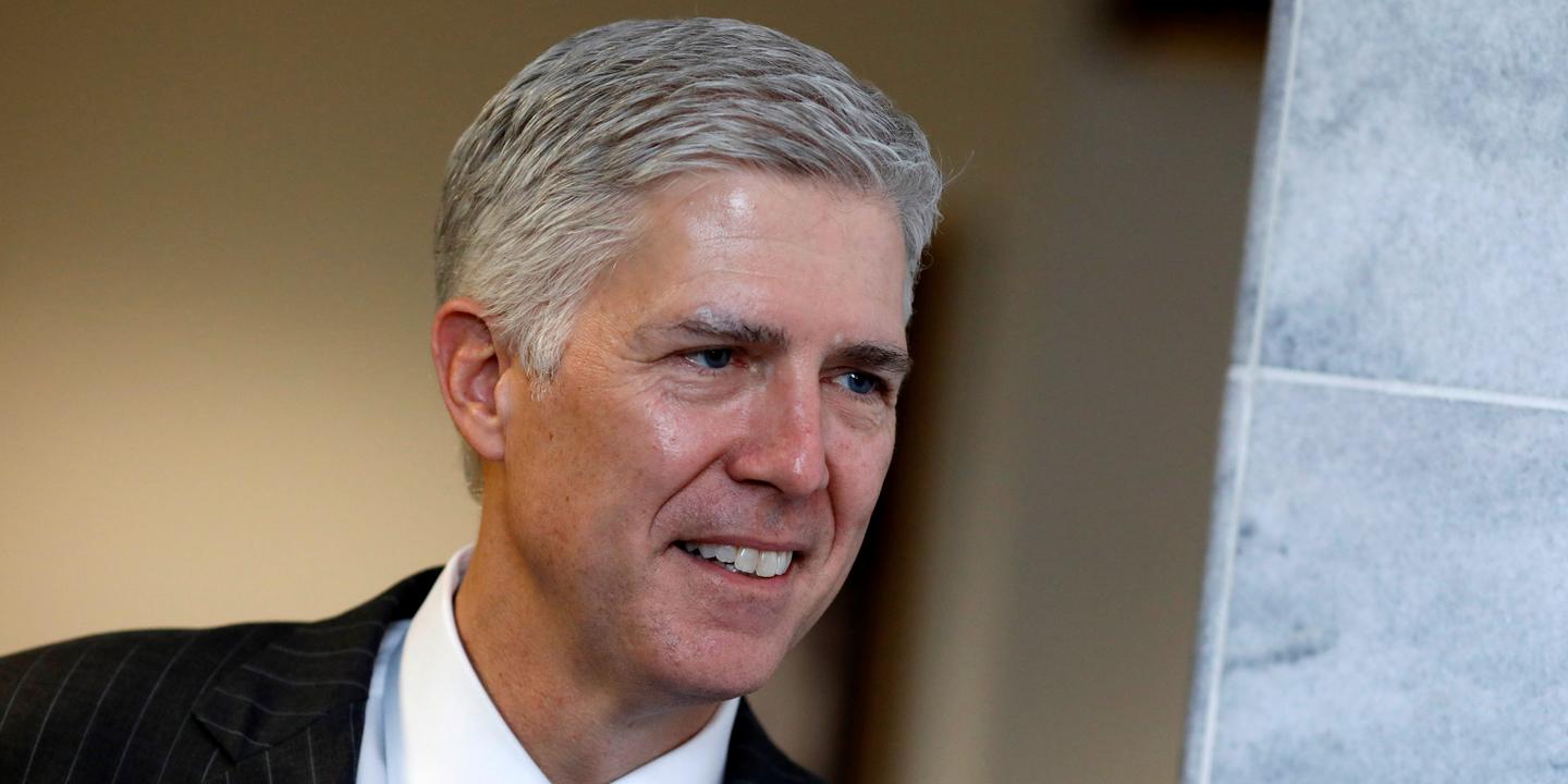 Cour Supreme Des Etats Unis Le Juge Neil Gorsuch Face Aux Senateurs Democrates