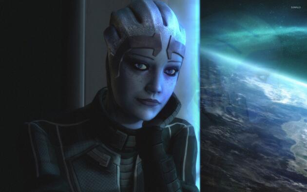 Liara T’Soni, extraterrestre asexué, est l’un des personnages préférés des fans de la série « Mass Effect ».