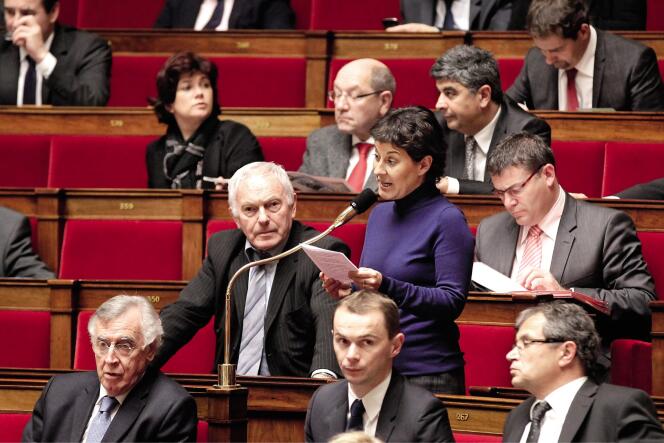 Nathalie Nieson (en 2012), députée PS de la Drôme, a choisi de quitter l’Assemblée nationale à cause de la loi sur le non-cumul des mandats.