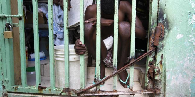 L’infirmerie du pénitencier national de Port-au-Prince, en Haïti, le 13 février 2017.