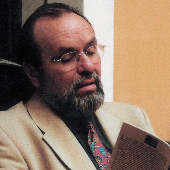 L’écrivain et linguiste Michel Arrivé.