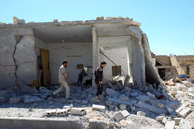 Après l’attaque survenue mardi 4 avril à Khan Cheikhoun, une localité du nord-ouest de la Syrie.