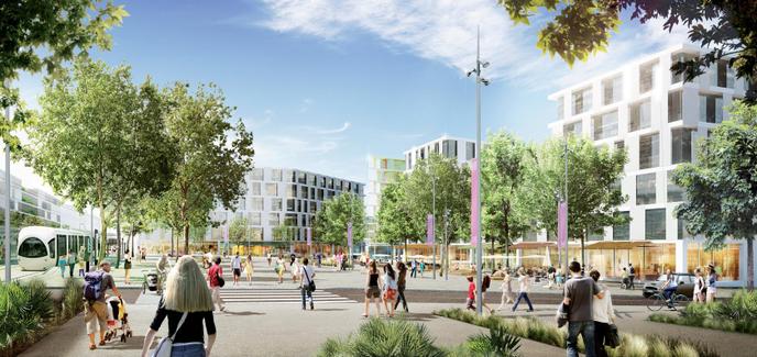 Un Ecoquartier A Chatenay Malabry A La Place De L Ecole Centrale