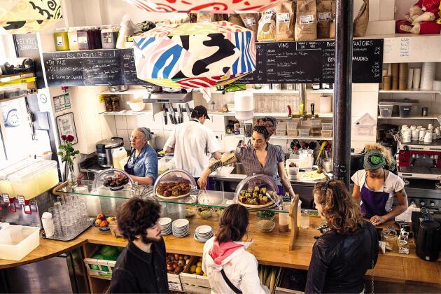 Ouvert en 2014, Le Bichat, dans le 10e arrondissement de Paris, a ouvert la voie de la « cantinomie », soit l’art d’« utiliser les armes de la gastronomie pour donner à manger à tout le monde ».