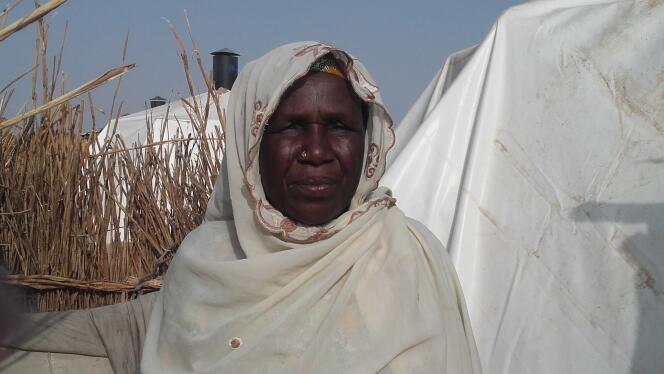 Fanta Madou, 50 ans, en mars 2017, réfugié à Boudari, au Niger.