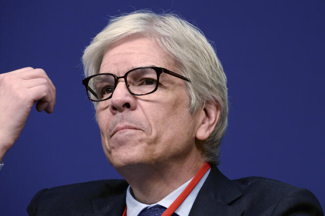 L’économiste en chef de la Banque mondiale Paul Romer, lors de la sixième édition des « Entretiens du Trésor » au ministère français de l’économie, le 31 janvier 2017.