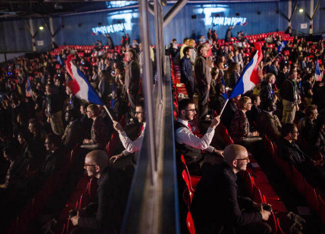 « Aujourd’hui le FN est devenu le parti le plus étudié de France, détrônant le Parti communiste français (PCF), qui avait fasciné des générations de chercheurs » (Meeting de Marine Le Pen au Zénith de Paris, le 17 avril).
