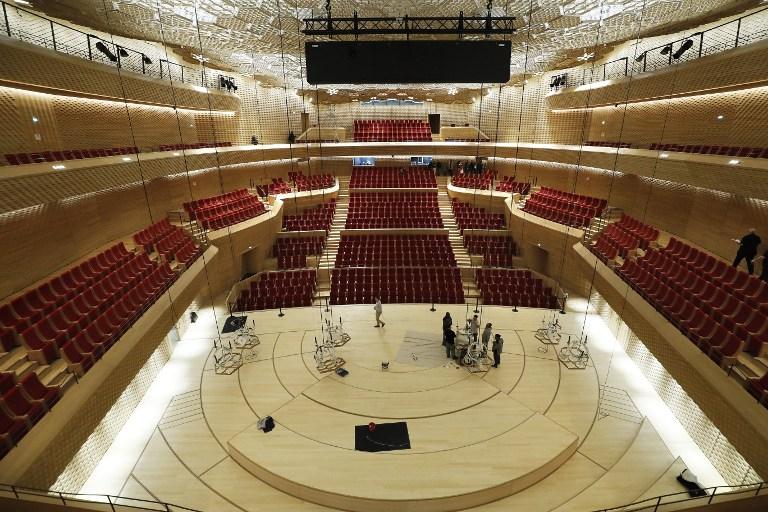 La Seine musicale, nouveau lieu dédié à la musique, sur l’île Seguin à BoulogneBillancourt