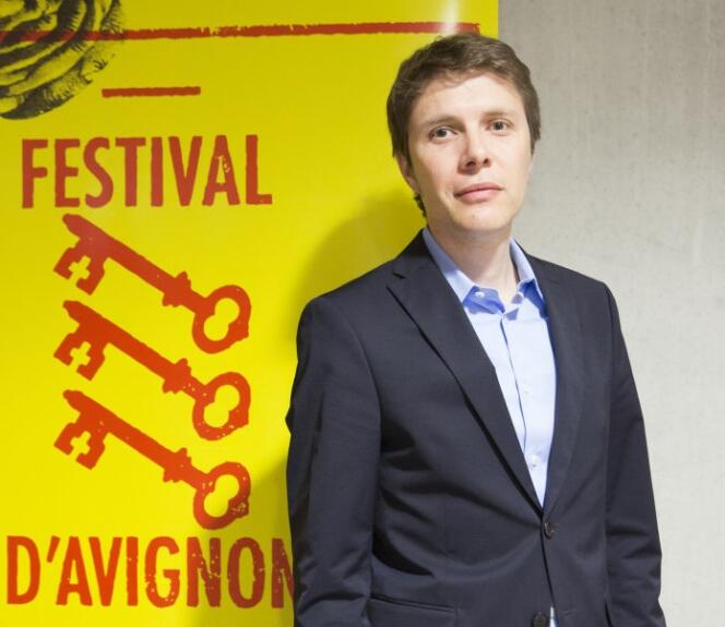 Paul Rondin, directeur délégué du Festival d’Avignon.
