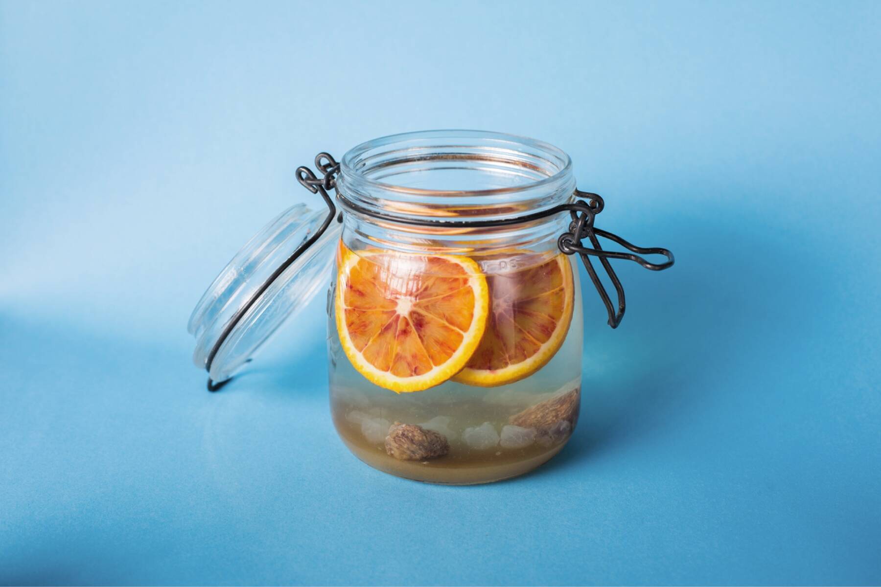 Boisson santé - Kefir de fruit eau citron et menthe
