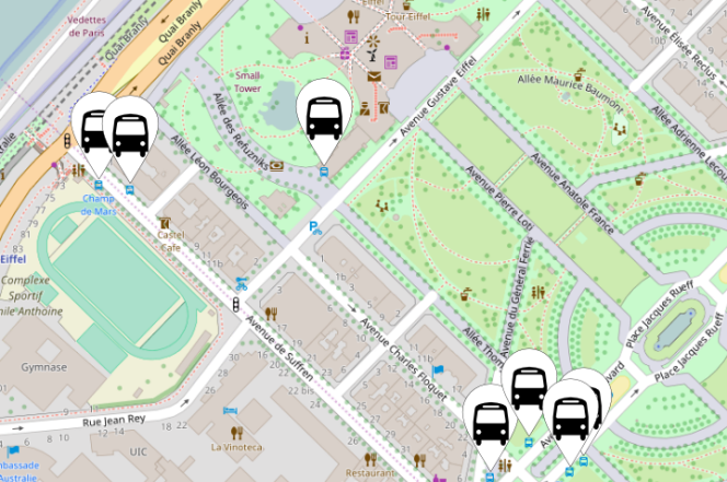 L'application Jungle Bus mise sur le crowdsourcing pour collecter les données de transport, accessibles ensuite gratuitement dans la base de données OpenStreetMap.