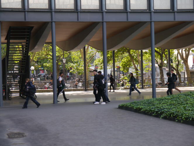 Le campus Jussieu, de l’Université Pierre-et-Marie-Curie à Paris, en septembre 2016.