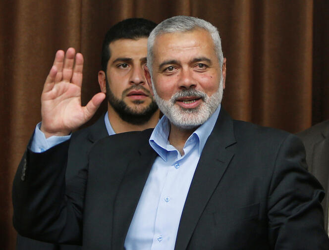 Ismaïl Haniyeh à Gaza, le 2 juin 2014.