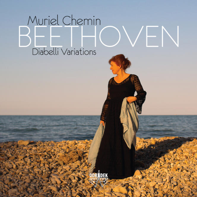Pochette de l’album consacré aux Variations Diabelli de Beethoven par Muriel Chemin.