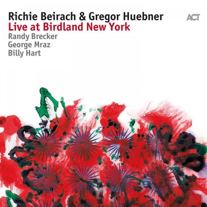 Pochette de l’album « Live at Birdland New York », de Richie Beirach et Gregor Huebner.