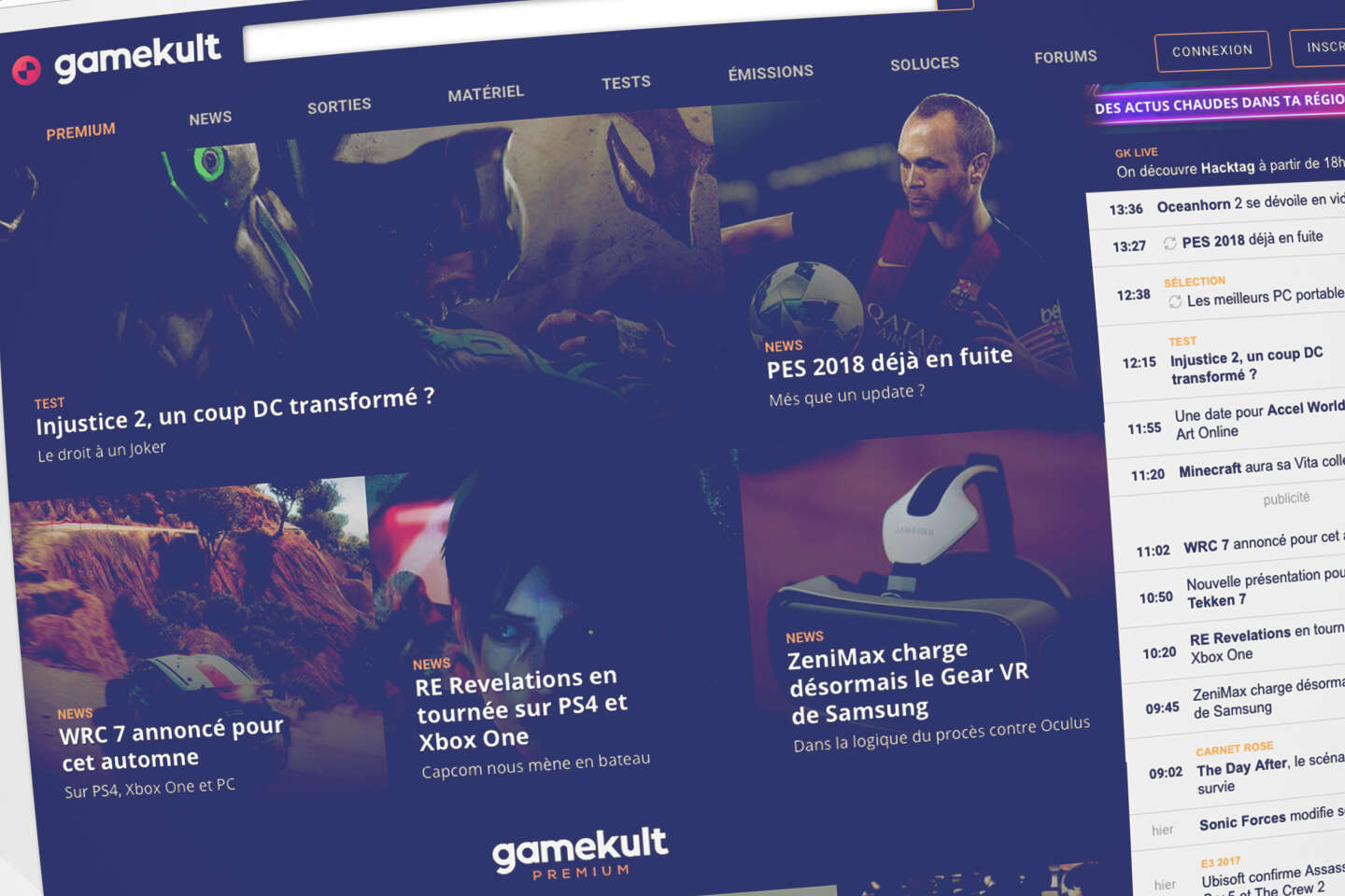 In “Gamekult” werd de redactie door de nieuwe medewerker verzocht niet terug te komen