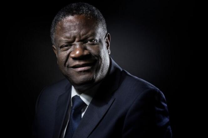 Le Dr Denis Mukwege à Paris, octobre 2016.