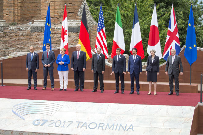 Les chefs d’Etat et de gouvernement des septs pays les plus riches se sont réunis à Taormine.