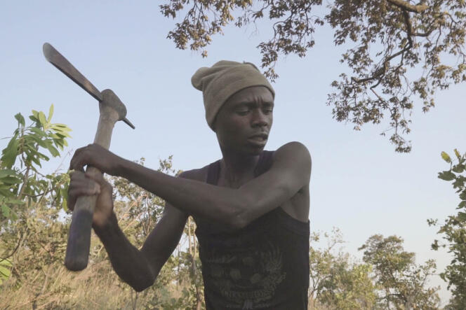 Kabwita Kasongo dans le film français d’Emmanuel Gras, « Makala ».