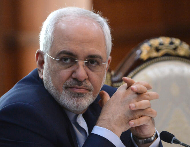 Javad Zarif, le ministre iranien des affaires étrangères, à Bichkek, le 19 avril.