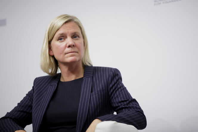 La ministre suédoise des finances Magdalena Andersson, à Vienne, en octobre 2016.
