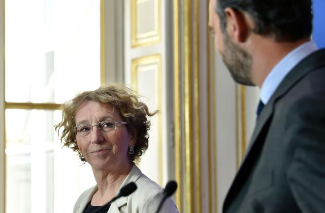 La ministre du travail Muriel Pénicaud et le premier ministre Edouard Philippe annoncent leur réforme du droit du travail, le 6 juin.