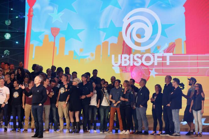Les équipes d’Ubisoft montent sur la scène à l’issue d’une des séquences les plus marquantes de cet E3.