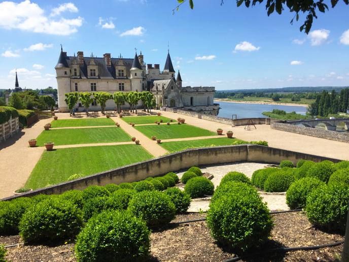 Un Jardin De Naples Au Chateau D Amboise