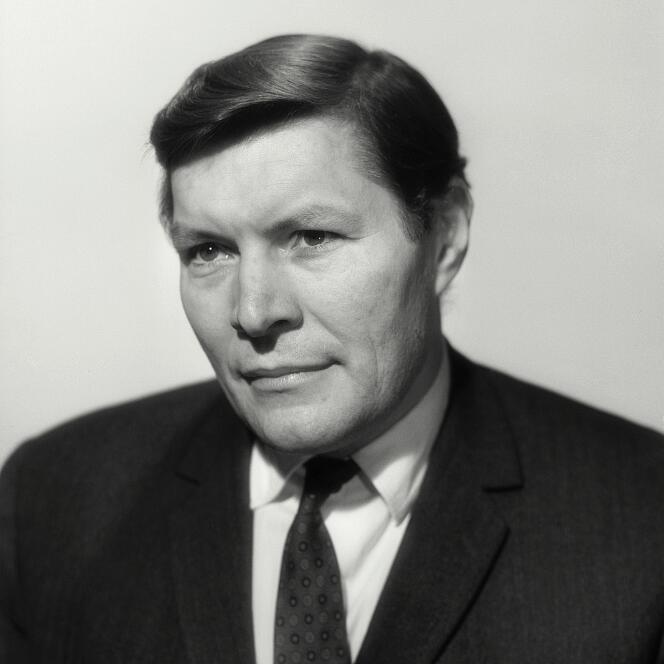 Le professeur Christian Cabrol, en 1968.