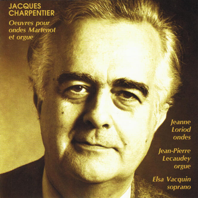 Pochette d’un disque enregistré par Jacques Charpentier.