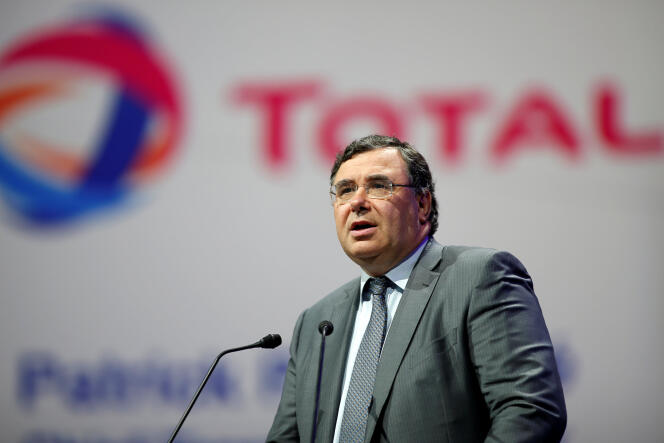 Patrick Pouyanné, patron de Total, le 2 juin 2015.