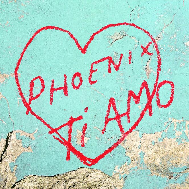 Pochette de l’album « Ti Amo », de Phoenix.