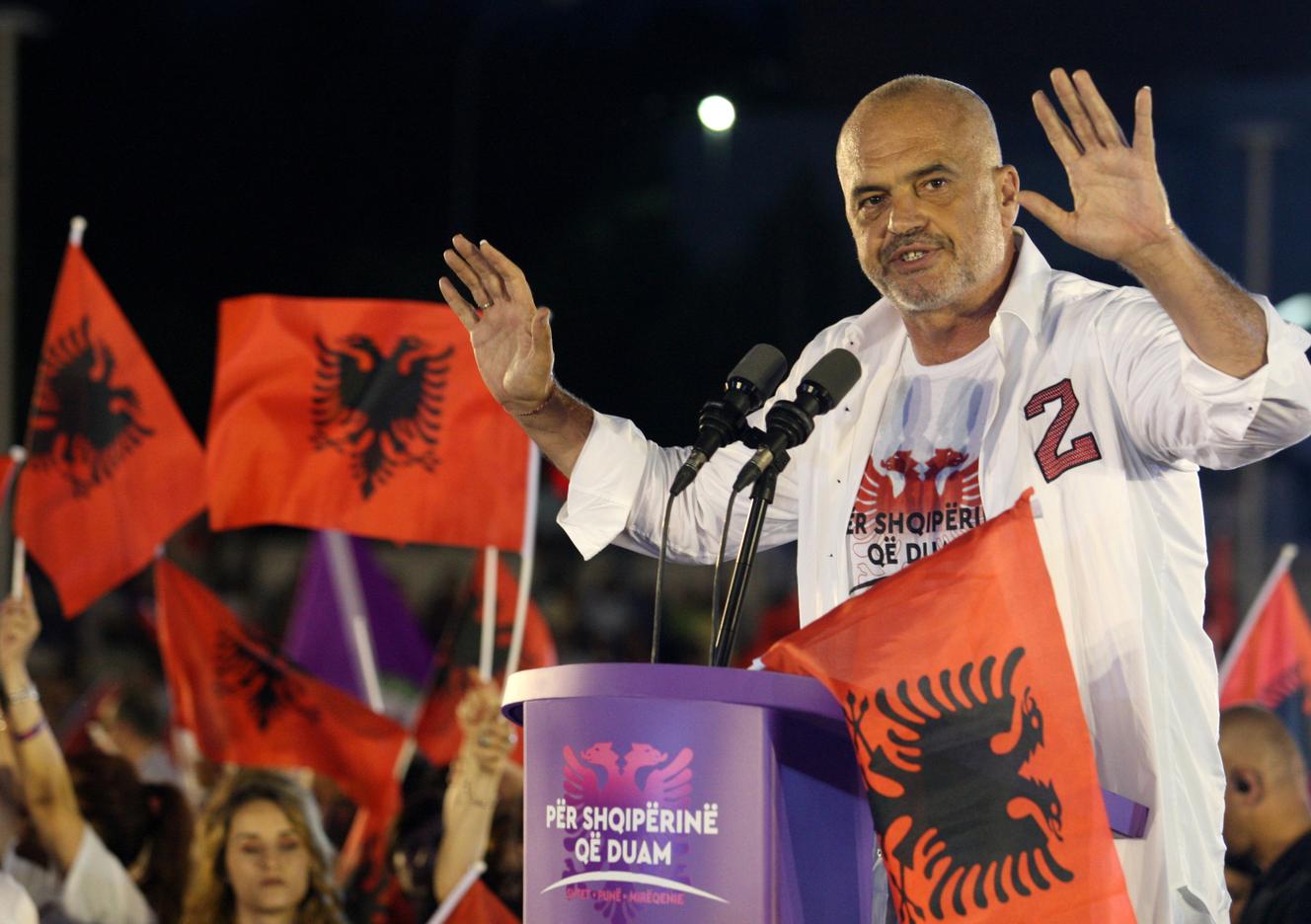 Législatives tendues en Albanie, en marche vers l’UE