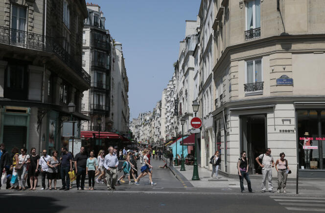 Le quartier de Montorgueil, dans le 2e arrondissement à Paris, est particulièrement touché par l’« airbnbisation ».