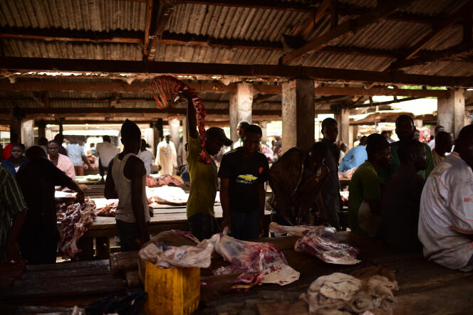 Le Monday Market à Maiduguri en mai 2017.