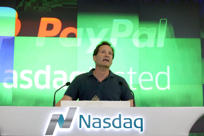 Dan Schulman, PDG de PayPal à New York.