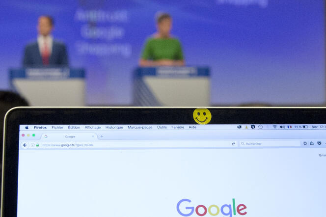 « La décision de la Commission intervient près de sept ans après l’ouverture d’une procédure contre Google. Une éternité à l’échelle d’Internet » (Photo: Margrethe Vestager, commissaire européenne à la concurrence, le 27 juin).