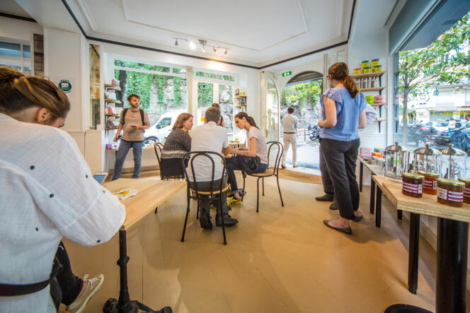 La première Maison du zéro déchet ouvre ses portes à Paris le 1er juillet avec une boutique, un café, un espace de formation et les bureaux de l’association Zero Waste France. Photo : STEFANO BORGHI