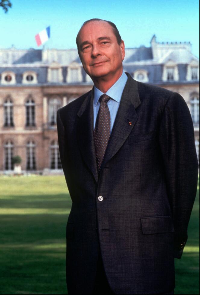 Jacques Chirac, par Bettina Rheims.