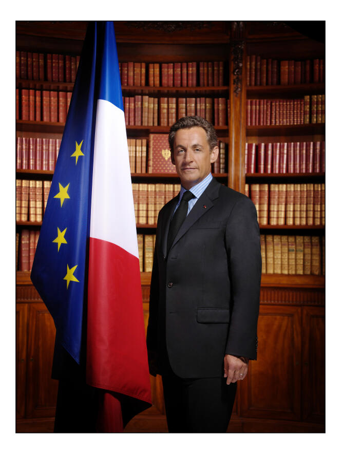 Nicolas Sarkozy, par Philippe Warrin.