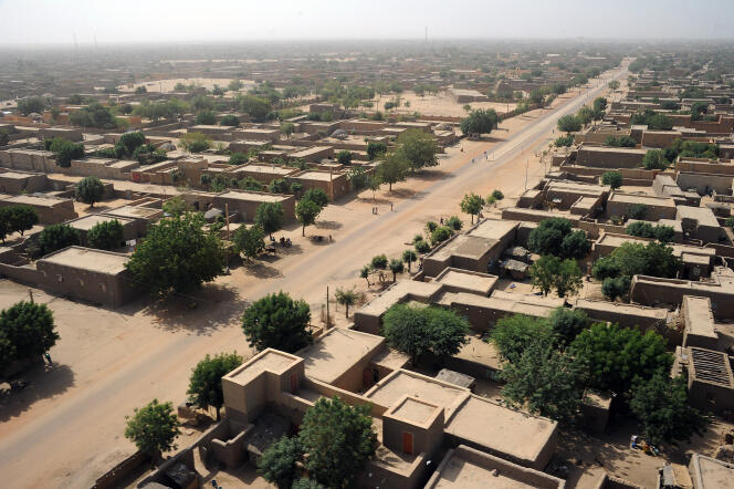 La ville de Gao en 2013, après l’intervention française visant à la libérer de l’occupation des combattants jihadistes liés à Al-Qaida.