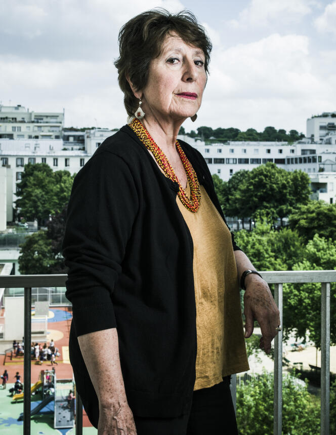La philosophe Marie José Mondzain,  2017.