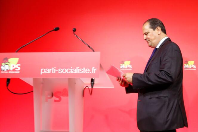« Il faut laisser la place à une nouvelle génération » (Photo: le premier secrétaire démissionnaire du PS à Paris, le 18 juin).